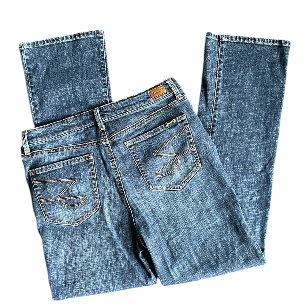 Seven7 High Rise Micro Boot Jeans - Picture 7 of 8